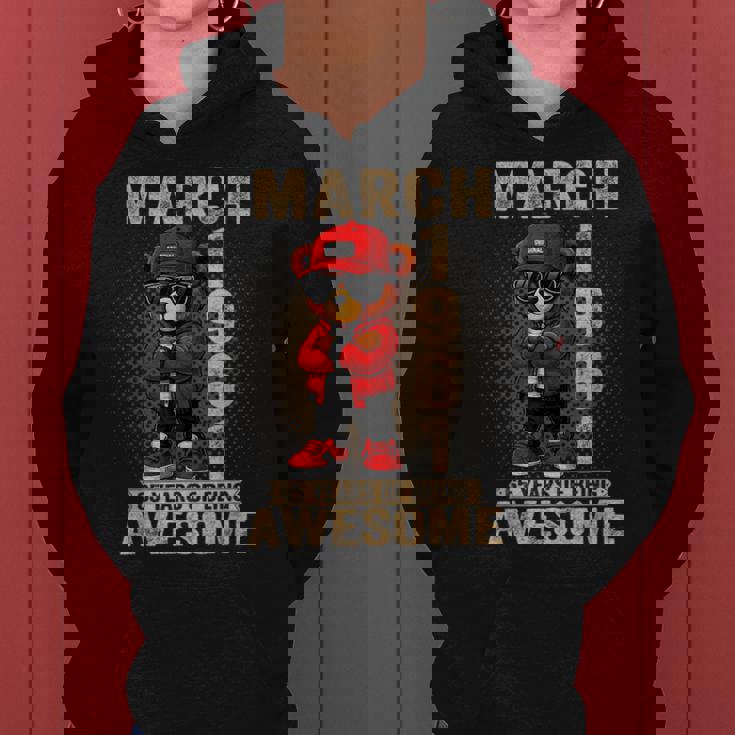 3月65日 誕生日 男性 女性 1961 素晴らしいテディベア レディースパーカー