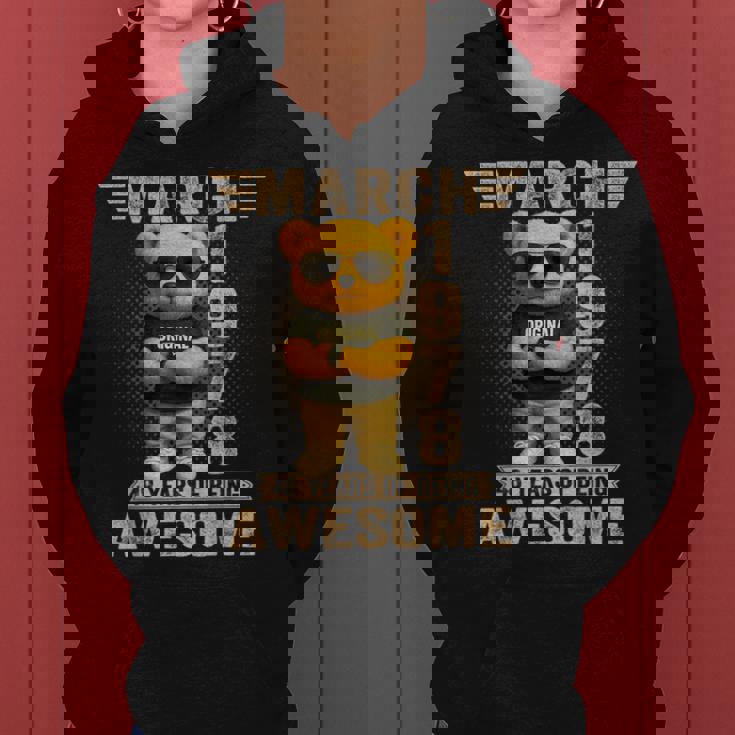 48歳 1978年3月 テディベア 48歳 誕生日 男性 女性 レディースパーカー