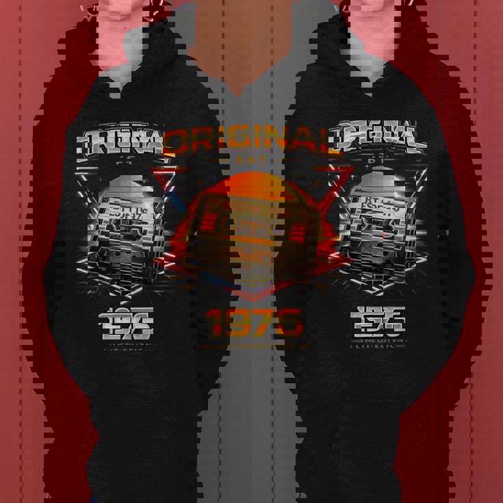 50歳 誕生日 男性女性intage 1976年1976年生まれ レトロデザインブランド レディースパーカー