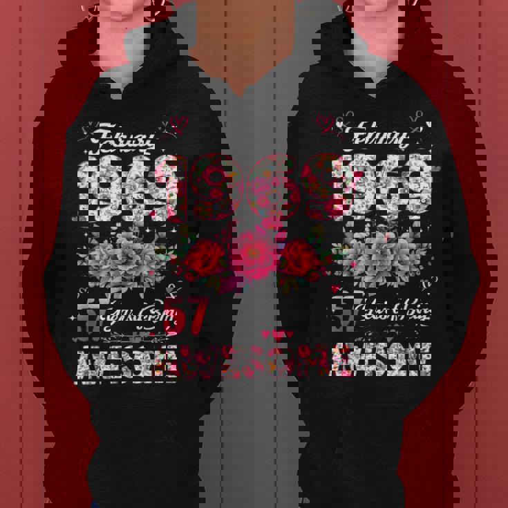 57歳 1969年2月 花柄 57歳 誕生日 男性 女性 レディースパーカー