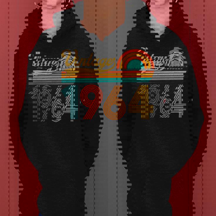 62歳の誕生日プレゼント 62歳 男性 女性 レトロ ヴィンテージ 1964 レディースパーカー