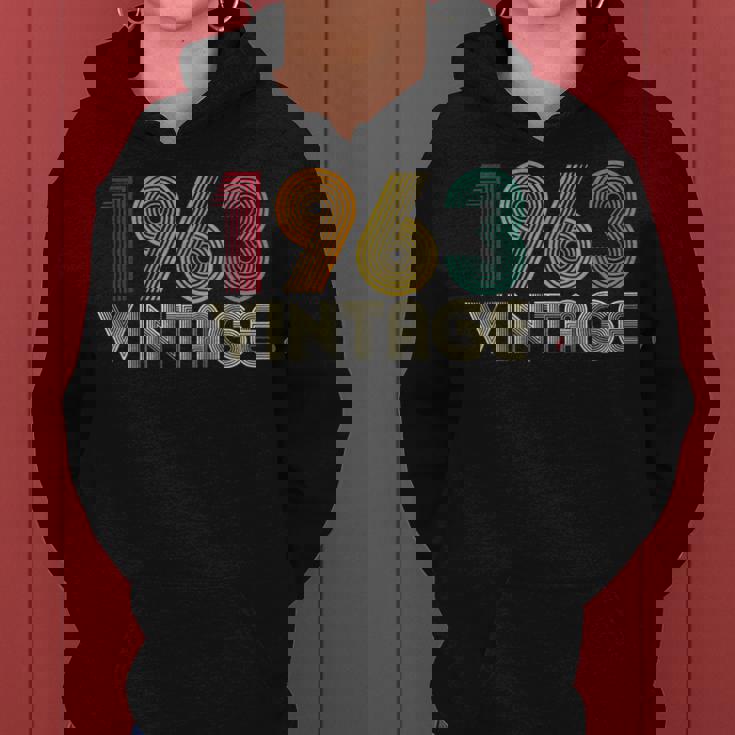 63歳の誕生日プレゼント 63歳 男性 女性 レトロ ヴィンテージ 1963 レディースパーカー