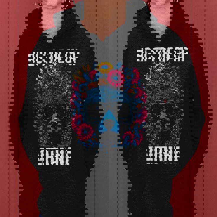 Bigtone Gap バージニア Usa クマと花のデザイン 長袖tシャツ レディースパーカー