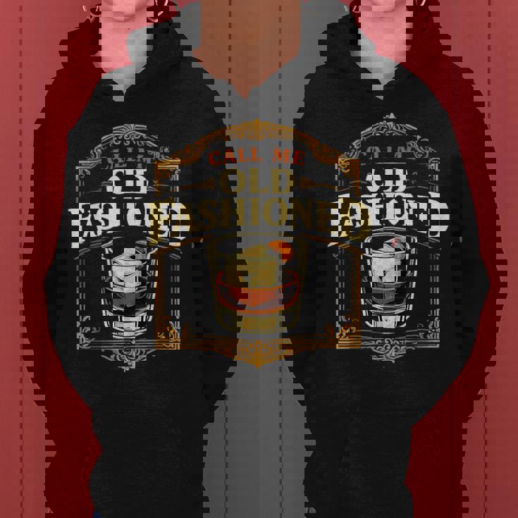 Call Me Old Fashioned Whiskey カクテル ドリンク ミクソロジスト レディースパーカー