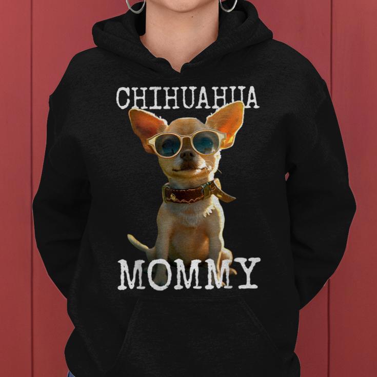 Chihuahua Mommy チワワ ママ ママ 母の日 ママ おもしろ チワワ レディースパーカー