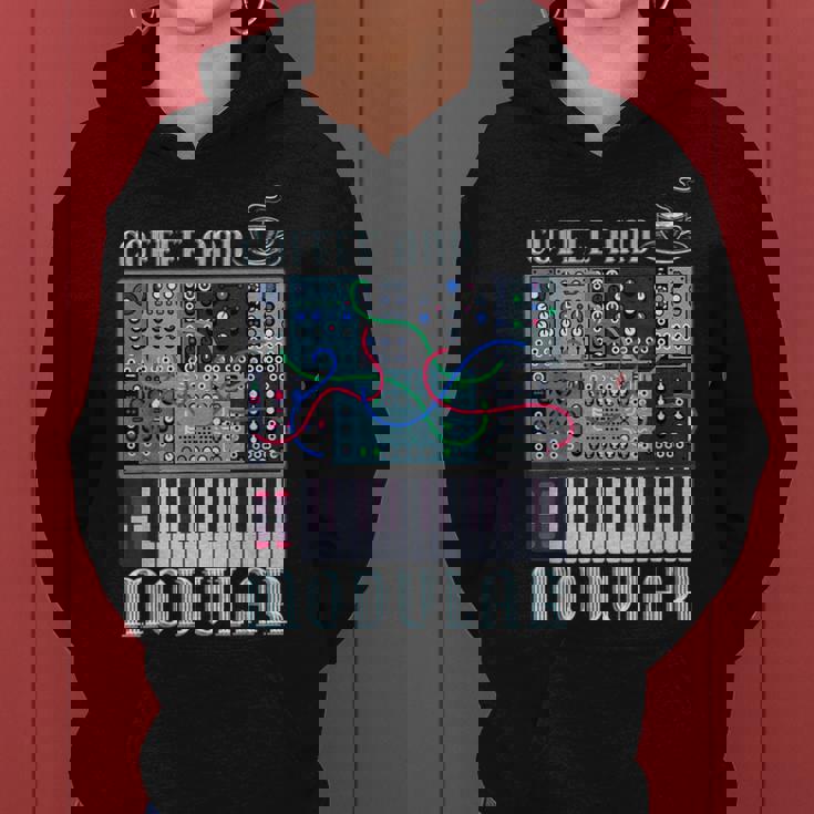 Coffee And Modular アナログシンセサイザー 波形シンセ レディースパーカー