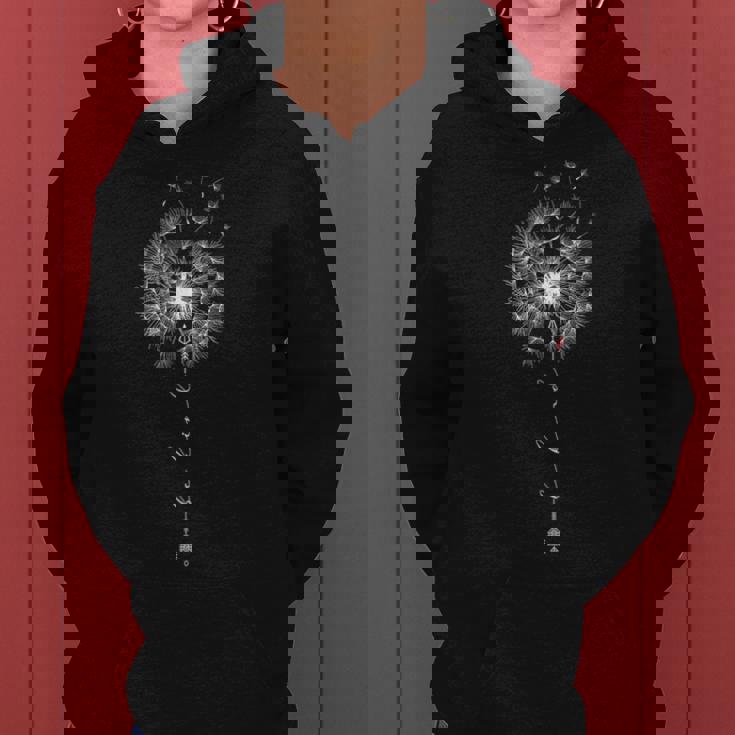 Cute Be Kind タンポポ タトゥー 矢 呼吸パターン レディースパーカー