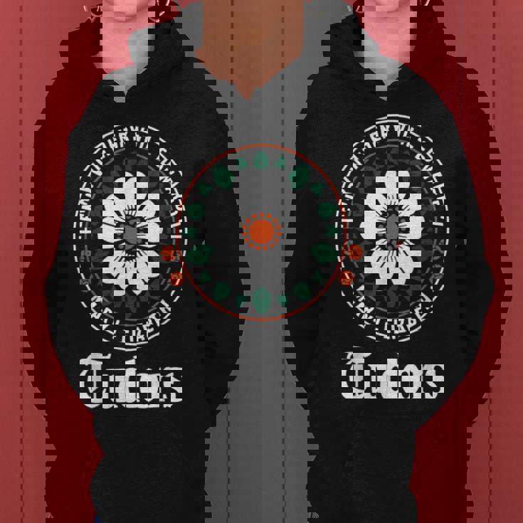 Tudor Kings、Queens Monarchs Of English History Rose レディースパーカー