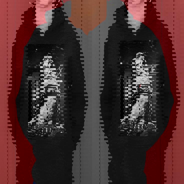 Hot Girl Edm シャツ メンズ セクシー ブロンド Dj レイブ B&W 長袖tシャツ レディースパーカー