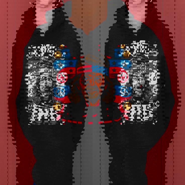 Imell Hippies Peace 4Th Of July For Hippie レディースパーカー