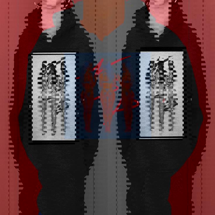 Pinup Girl 男性用 「Seeing Triple」 長袖tシャツ レディースパーカー