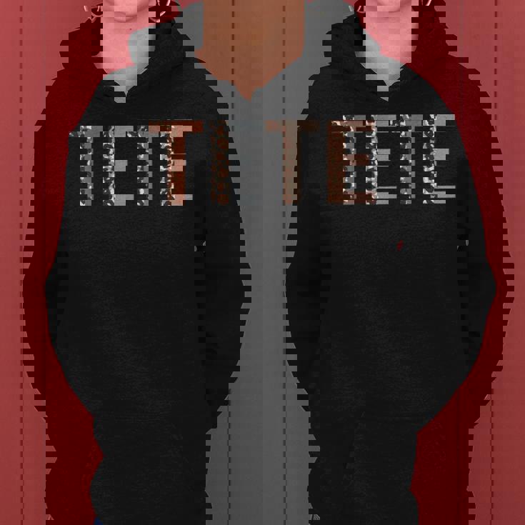 Tete ヒョウ柄 ママ キュート 母の日 おもしろい おばあちゃん レディースパーカー