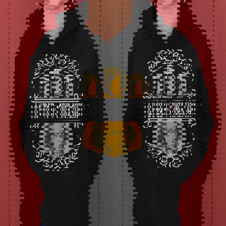 オクトーバーフェスト I Love Beer Bier & Classical Music レディースパーカー