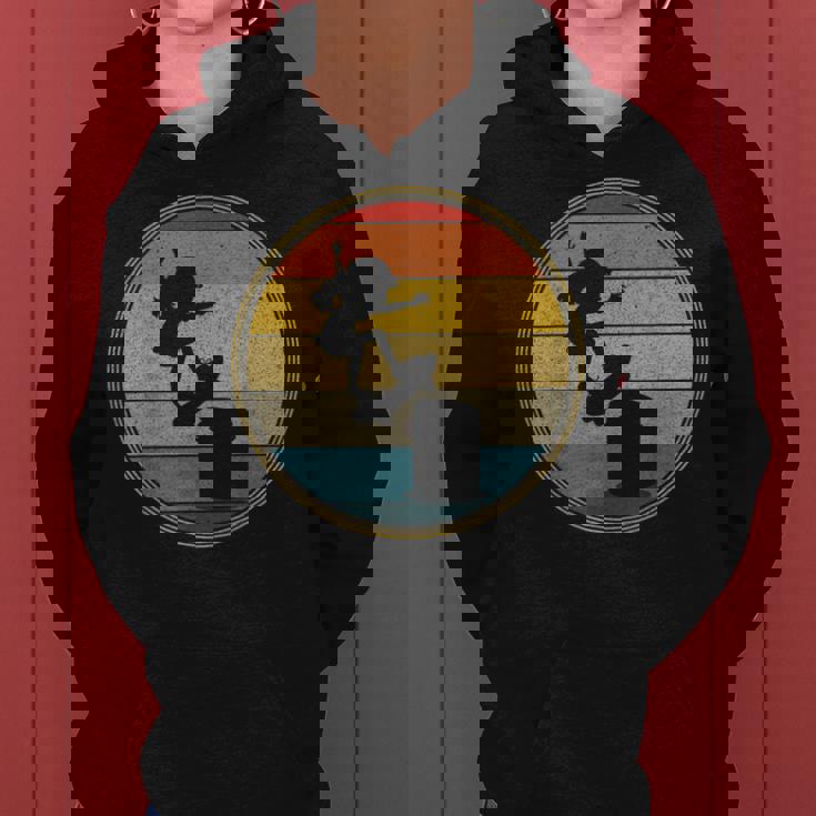 スケーター 女の子 ヴィンテージ レトロ スケートボード スケートボード キッズ レディースパーカー