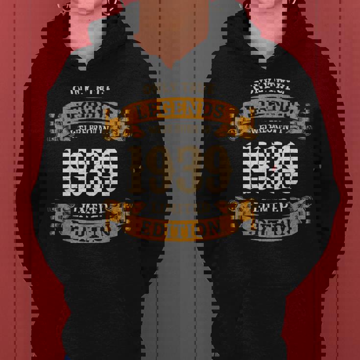 ヴィンテージ 1939 ギフト 男性 女性 長寿祝い 1939年生まれ 米寿祝い ユニークな誕生日プレゼント レディースパーカー