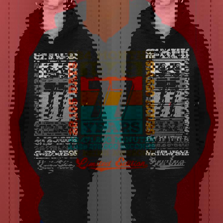 ヴィンテージ 1949 ギフト 男性 女性 長寿祝い 1949年生まれ 喜寿祝い ユニークな誕生日プレゼント 長袖tシャツ レディースパーカー