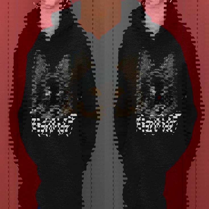 黒 チワワ ママ ロングヘア チワワ ママ チワワ 女の子 長袖tシャツ レディースパーカー