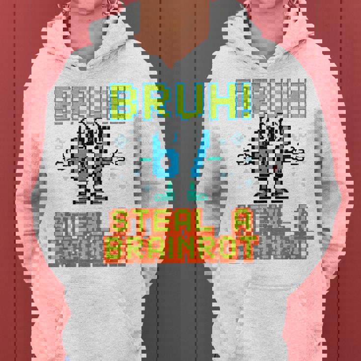 67 Bruhteal A Brainrot Meme 6 7 男の子 女の子 キッズ ユース レディースパーカー