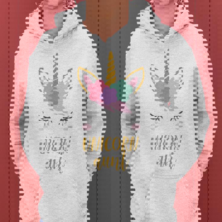 Aunt ユニコーン シャツ かわいい ユニコーン 叔母 ギフト レディースパーカー