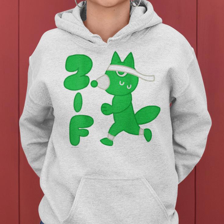 『グリッドマン ユニバース』ツツジ台高校 球技大会クラスｔシャツ「2年f組」（内海・六花・なみこ） レディースパーカー