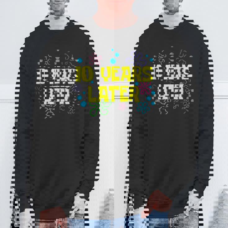 10歳の誕生日 10年後 10歳の誕生日 スウェットシャツ 高齢者への贈り物