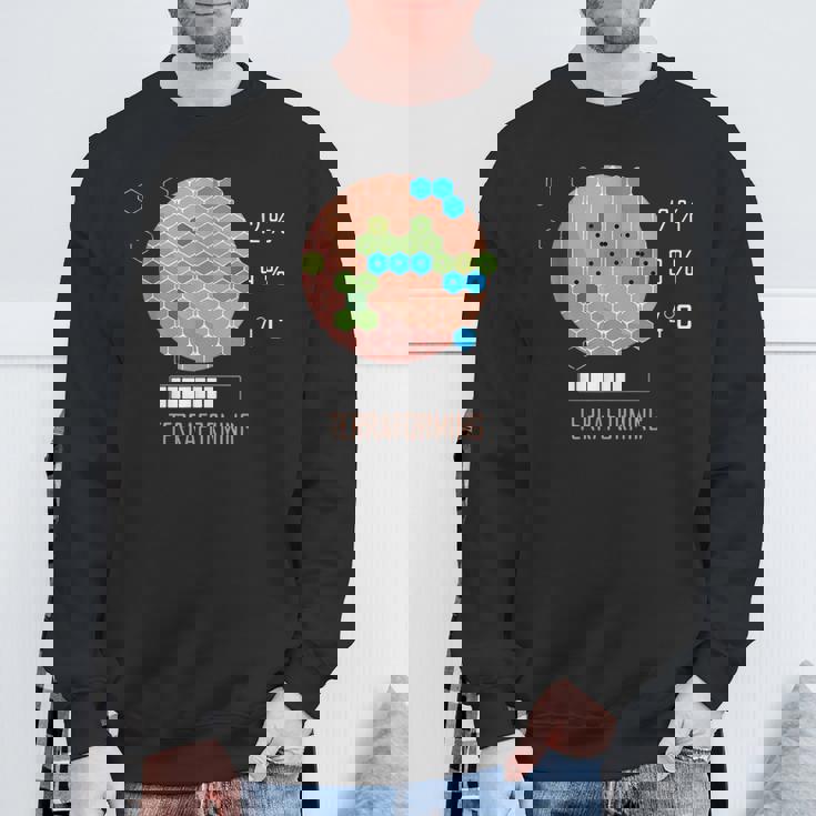 16 Bit Mars Is Terraforming シャツ ボードゲーム スウェットシャツ 高齢者への贈り物