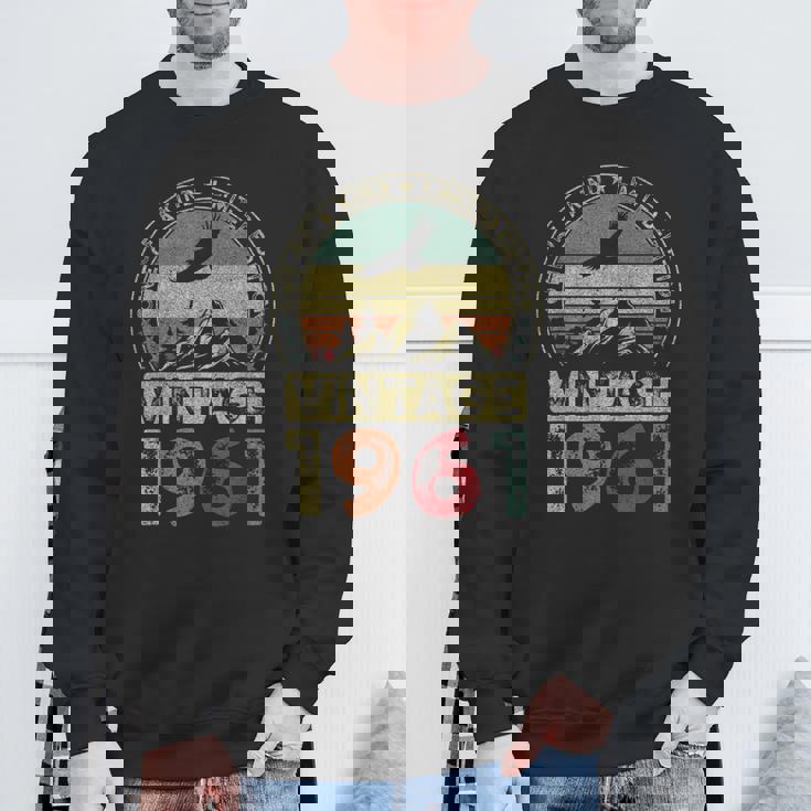 1961年ヴィンテージ、限定版、65歳の誕生日、65歳 スウェットシャツ 高齢者への贈り物