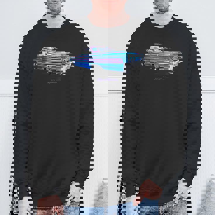 1964 Impala Low Rider Kustom リードそり ホットロッド マッスルカー スウェットシャツ 高齢者への贈り物