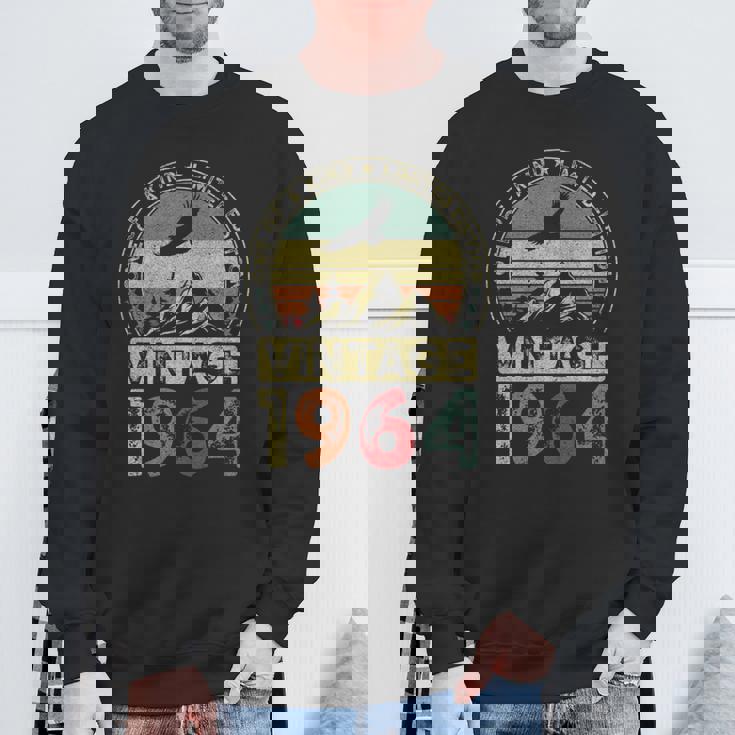 1964年ヴィンテージ、限定版、62歳の誕生日、62歳 長袖tシャツ スウェットシャツ 高齢者への贈り物