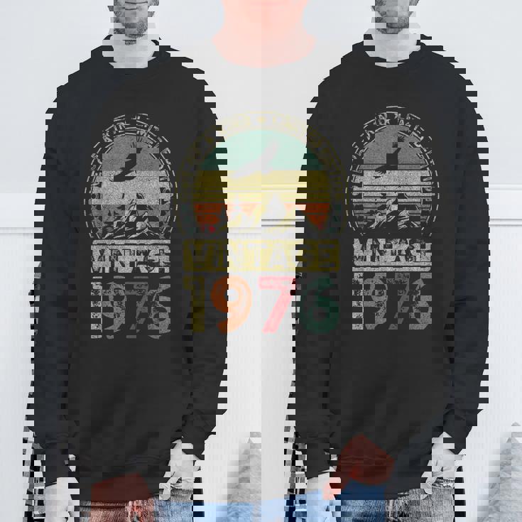 1976年ヴィンテージ、限定版、50歳の誕生日、50歳 スウェットシャツ 高齢者への贈り物