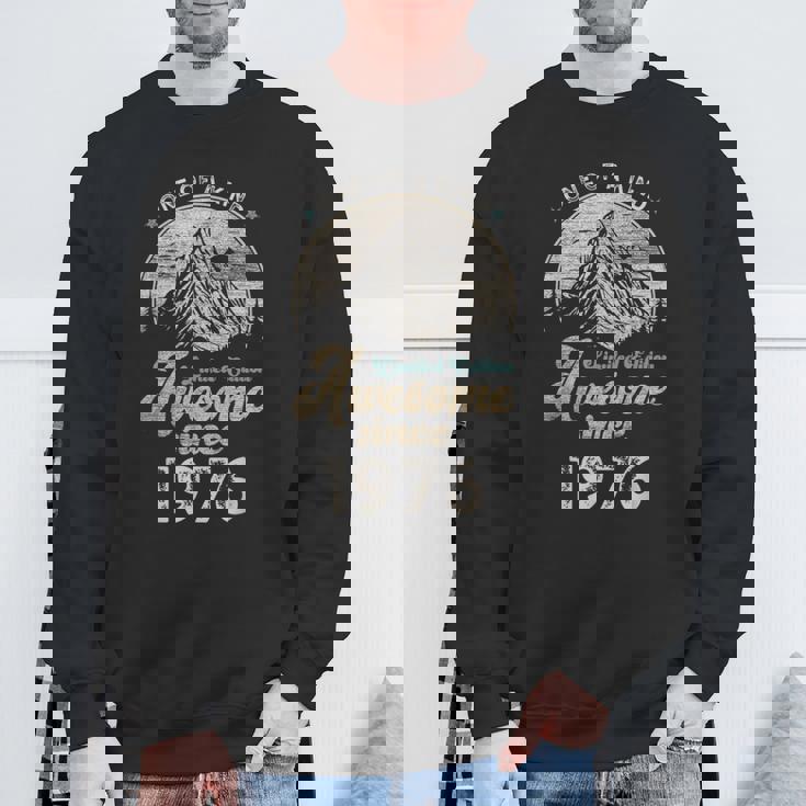 1976年以来の素晴らしい山 50歳の誕生日 スウェットシャツ 高齢者への贈り物