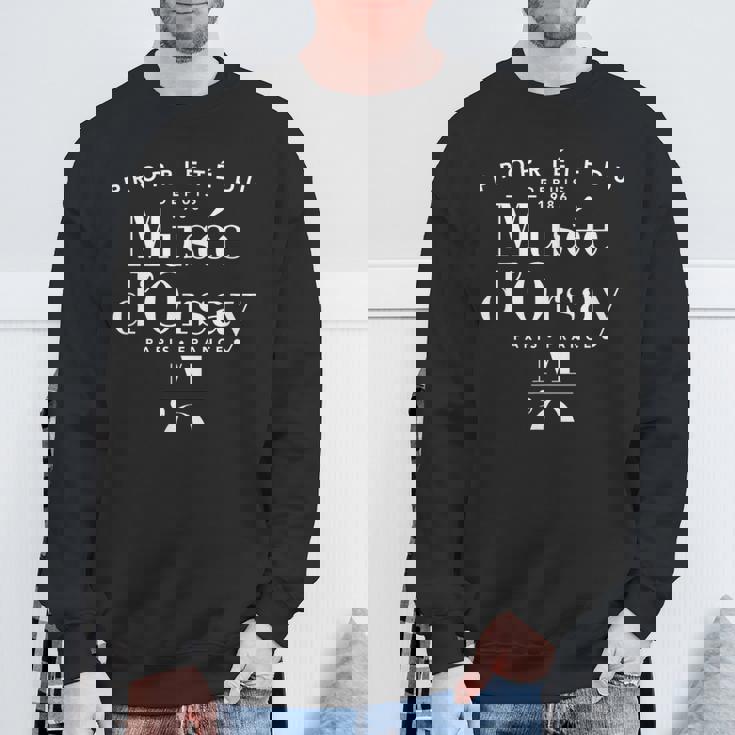 1986年創業、フランス・パリ・オルセー美術館の所有物。 スウェットシャツ 高齢者への贈り物