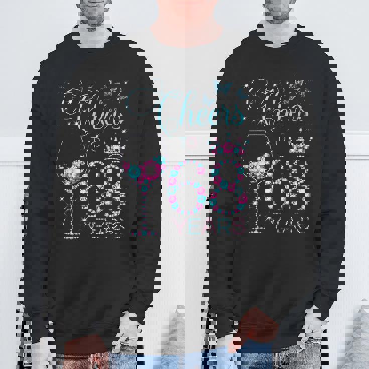 68歳の68歳の誕生日パーティーに乾杯 68歳の誕生日おめでとう スウェットシャツ 高齢者への贈り物