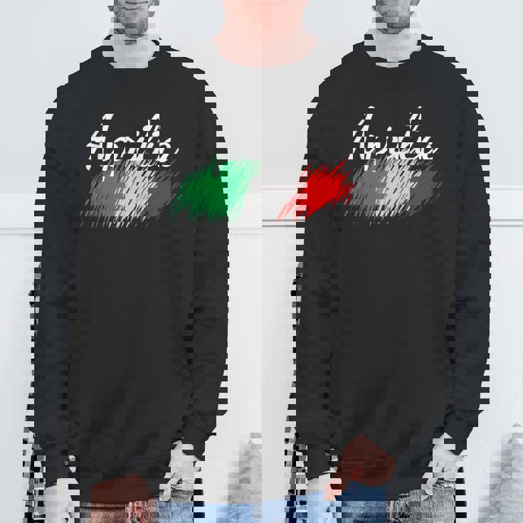 Aprilia イタリア 国旗 イタリア お土産 贈り物 お揃い イタリアン スウェットシャツ 高齢者への贈り物