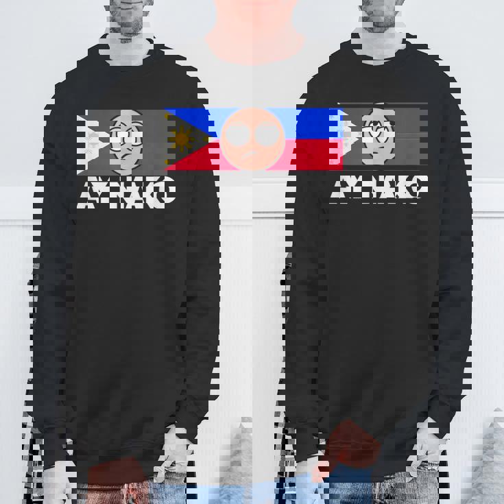 Ay Nako Pinoy Pride Filipino Philippines シャツ スウェットシャツ 高齢者への贈り物