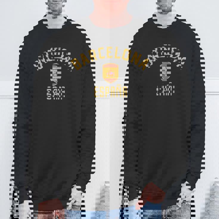 Barcelonapain スペイン、バルセロナ 長袖tシャツ スウェットシャツ 高齢者への贈り物