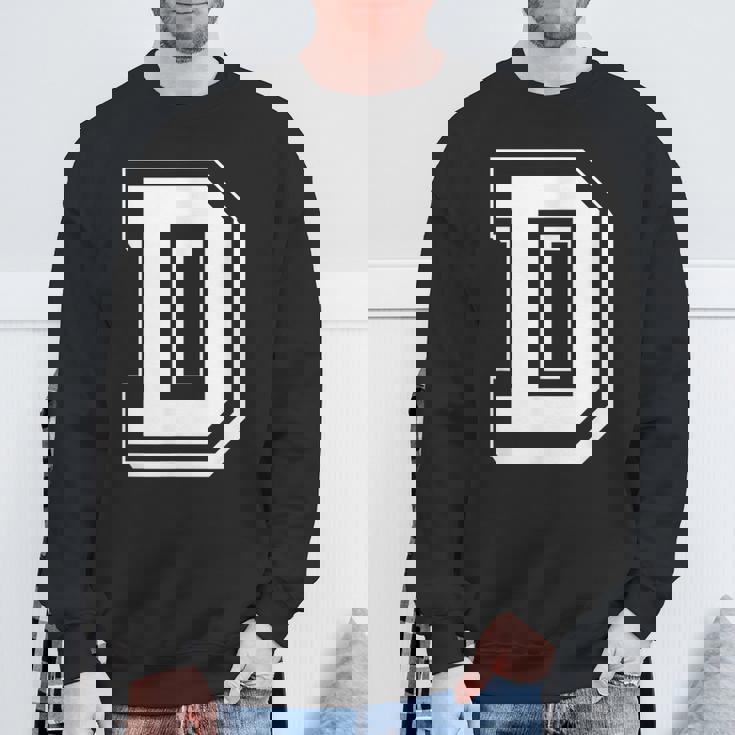 Best Friendshipseven Letters D From Friends スウェットシャツ 高齢者への贈り物