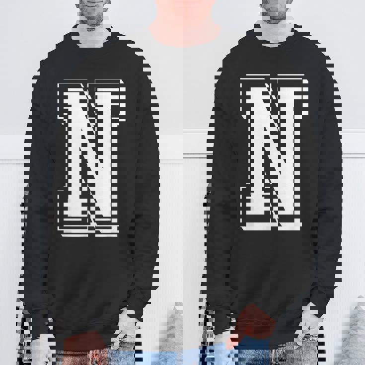 Best Friendshipseven Letters N From Friends スウェットシャツ 高齢者への贈り物