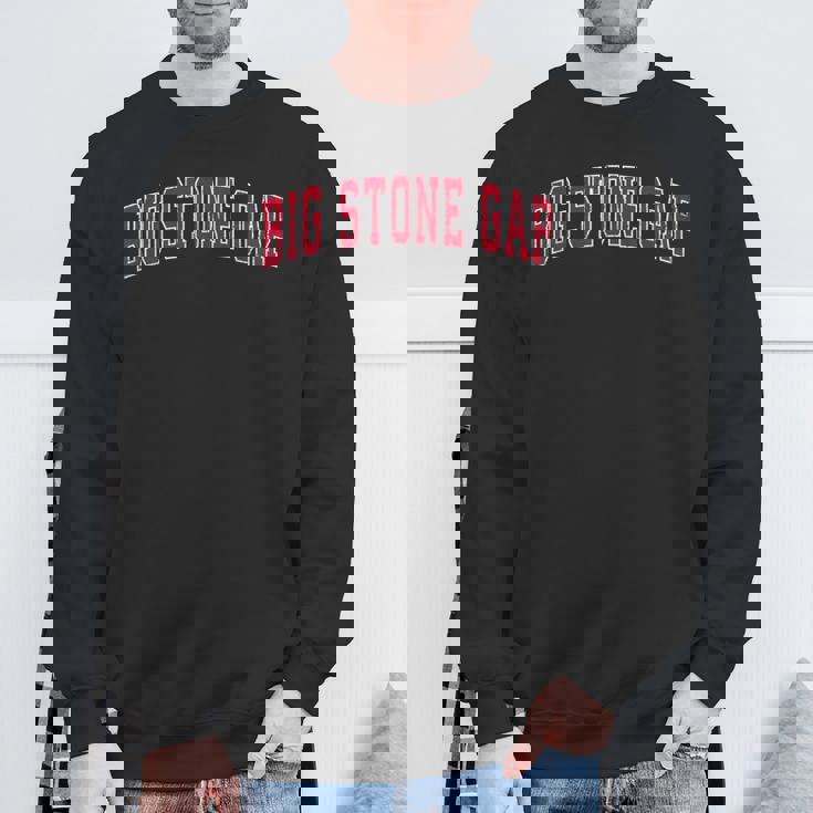 Bigtone Gap バージニアa ヴィンテージ スポーツデザイン レッドデザイン スウェットシャツ 高齢者への贈り物