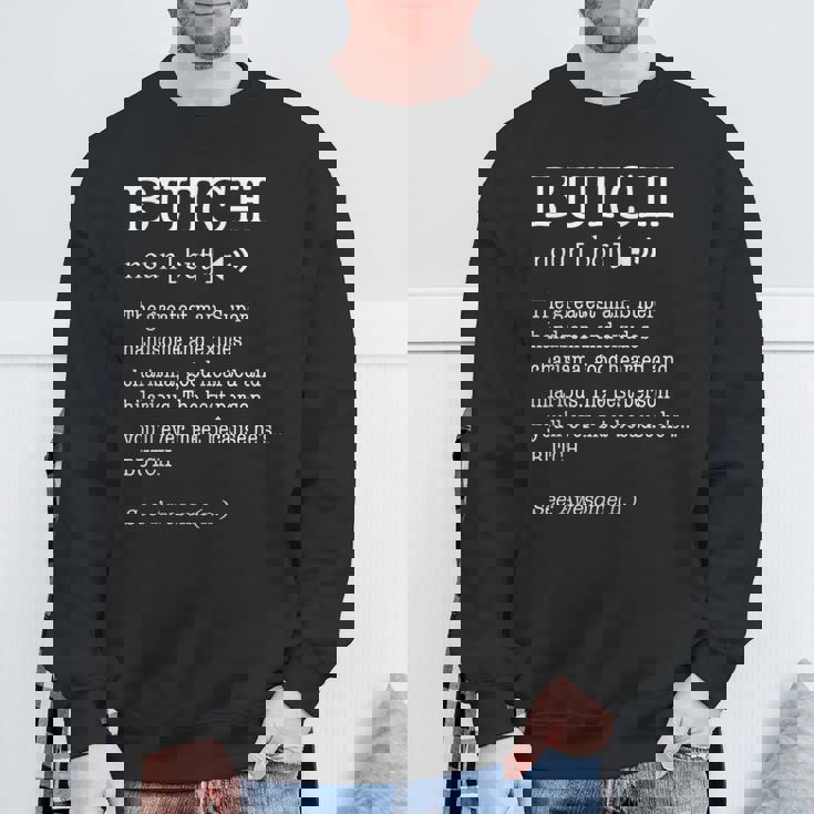 Butch 大人用 メンズ ファーストネーム定義 パーソナライズ スウェットシャツ 高齢者への贈り物