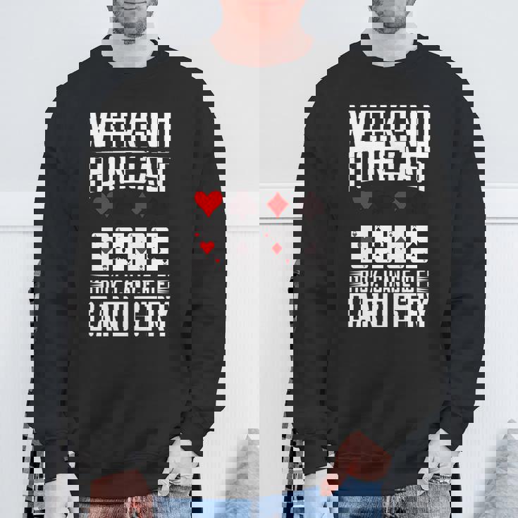 Cardistry デッキカード フローリッシュ トリック トランプ トレーナー 長袖tシャツ スウェットシャツ 高齢者への贈り物