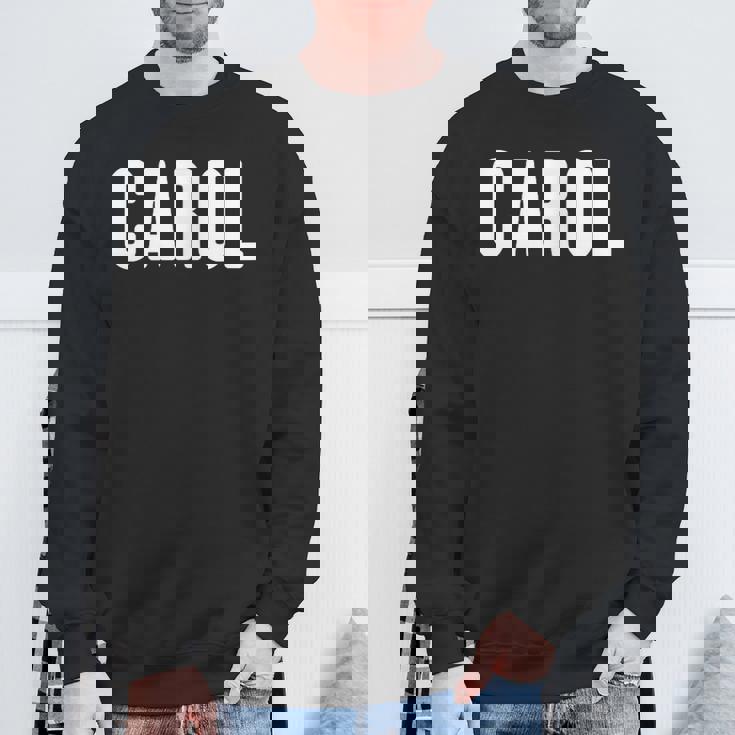 Carol アイディア ファーストネーム キャロル スウェットシャツ 高齢者への贈り物