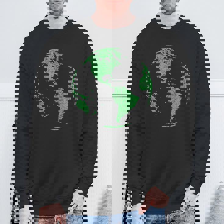 Earth Dayave Our Planet Climate Change 地球儀 世界地図 スウェットシャツ 高齢者への贈り物