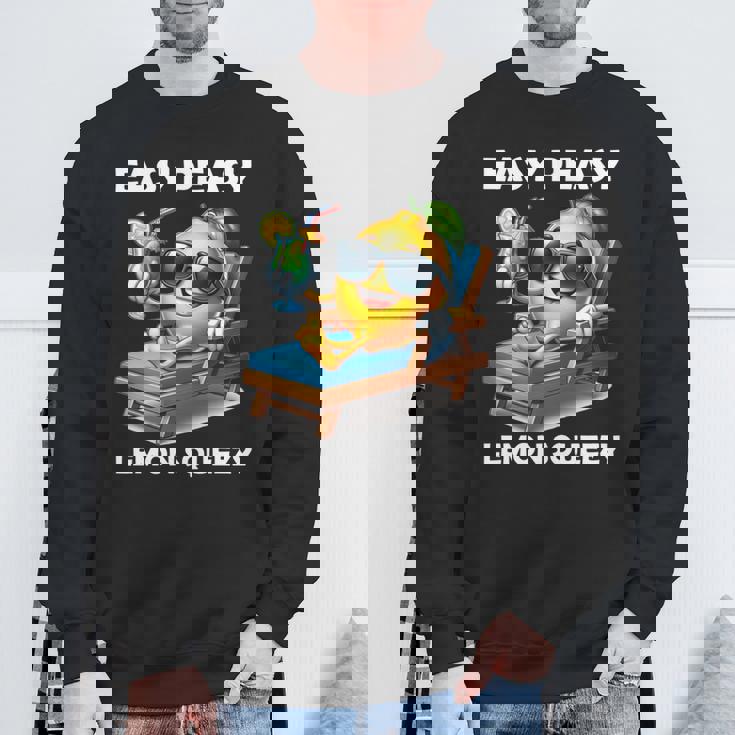 Easy Peasy レモンスクイーズ 長袖tシャツ スウェットシャツ 高齢者への贈り物