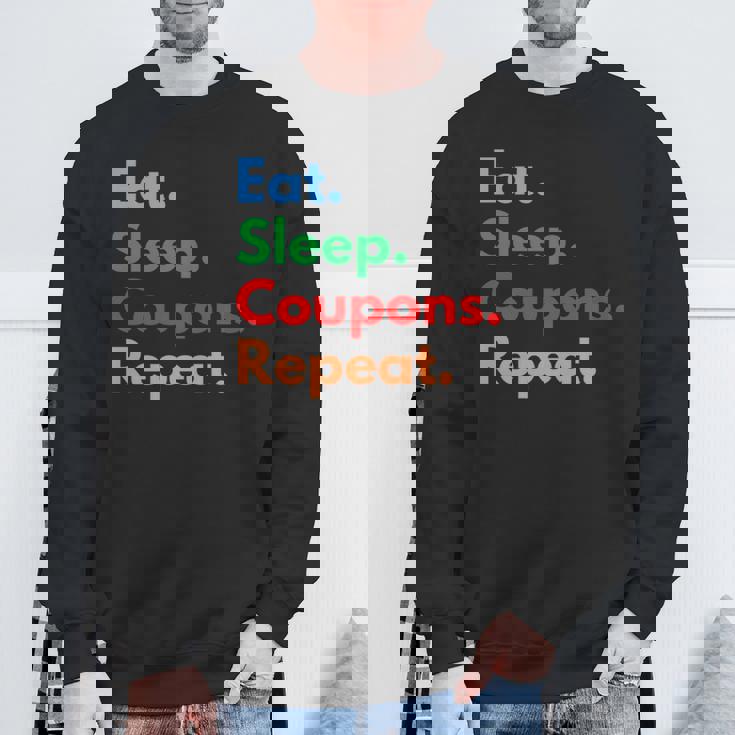 Eatleep クーポンリピート クーポンコレクター&クーポン愛好家 長袖tシャツ スウェットシャツ 高齢者への贈り物