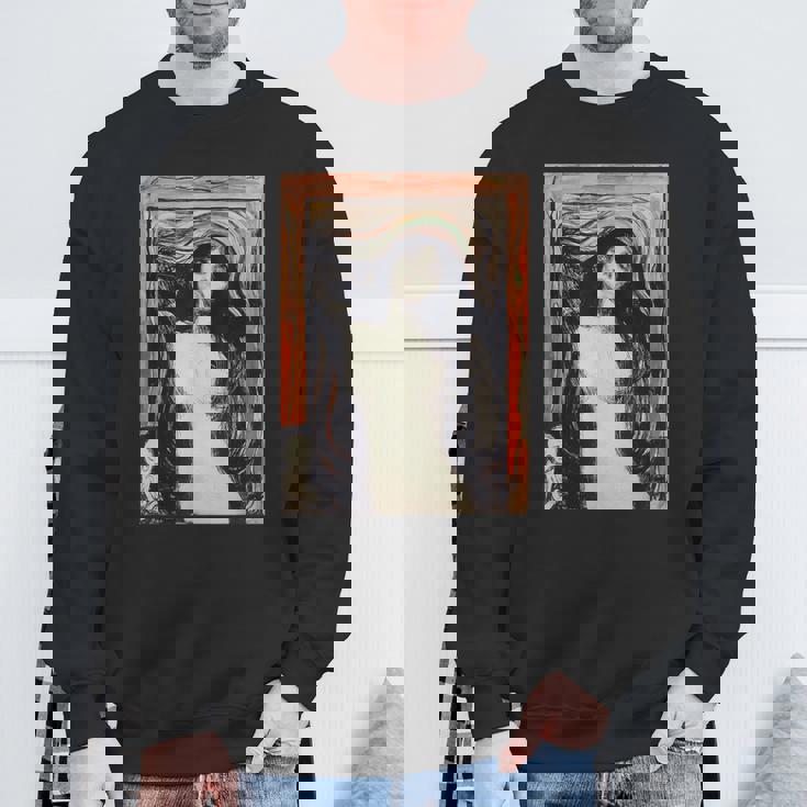 Edvard Munch作 マドンナ スウェットシャツ 高齢者への贈り物