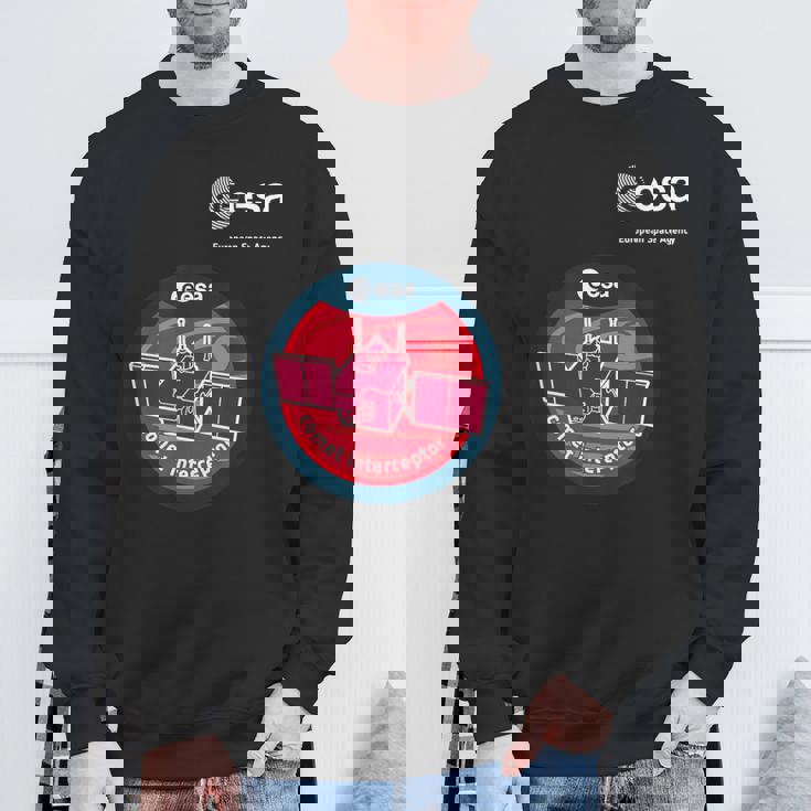 Esa欧州宇宙機関ミッション彗星迎撃パッチ スウェットシャツ 高齢者への贈り物