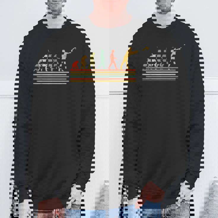 Evolution Of Axe 投げ斧投げ 斧投げ スウェットシャツ 高齢者への贈り物