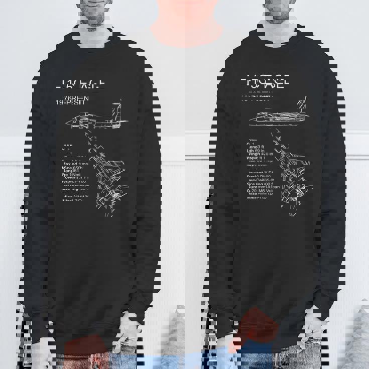 F-15 Eagle スウェットシャツ 高齢者への贈り物