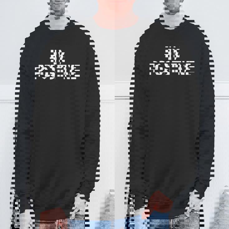 For Awareness Andupport Hiv Positive スウェットシャツ 高齢者への贈り物